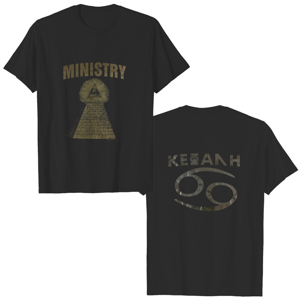 Ministry Psalm 69 1991 Industrial Metal Fan Gift Retro 2 Sided T-Shirt